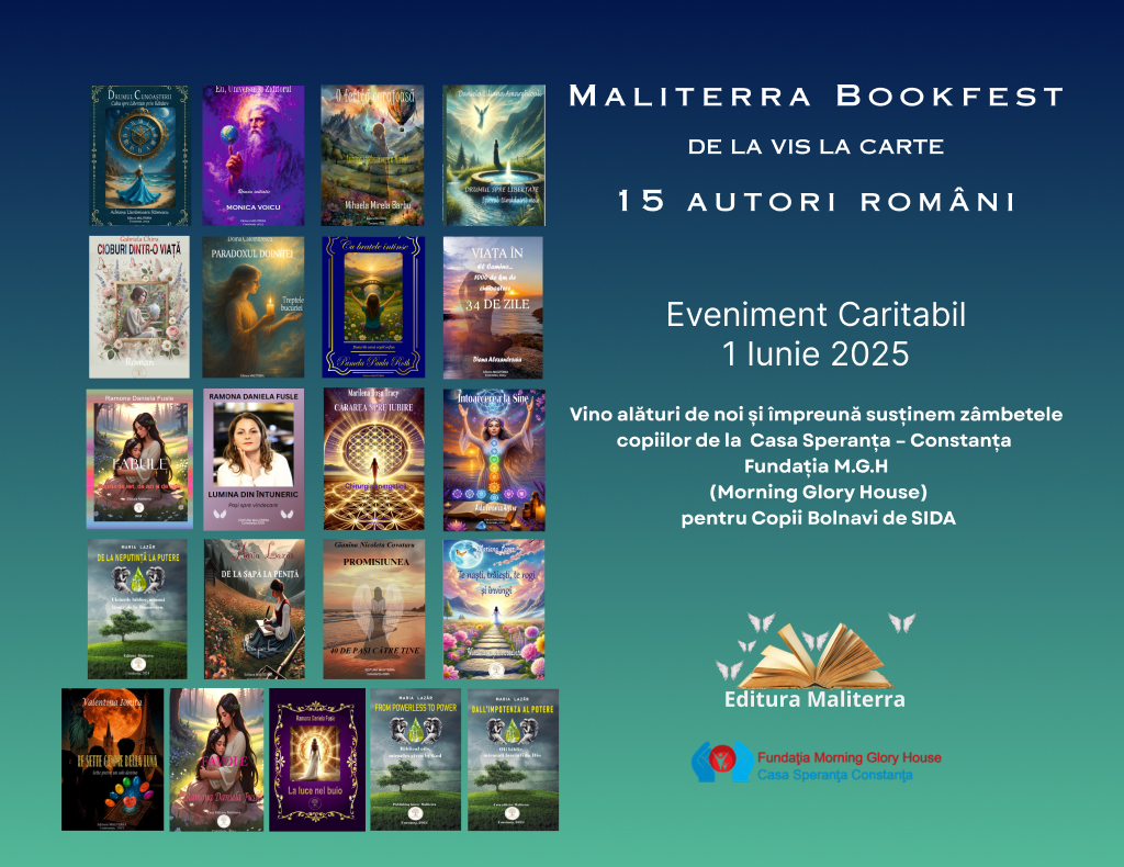 Maliterra Bookfest - 1 Iunie 2025