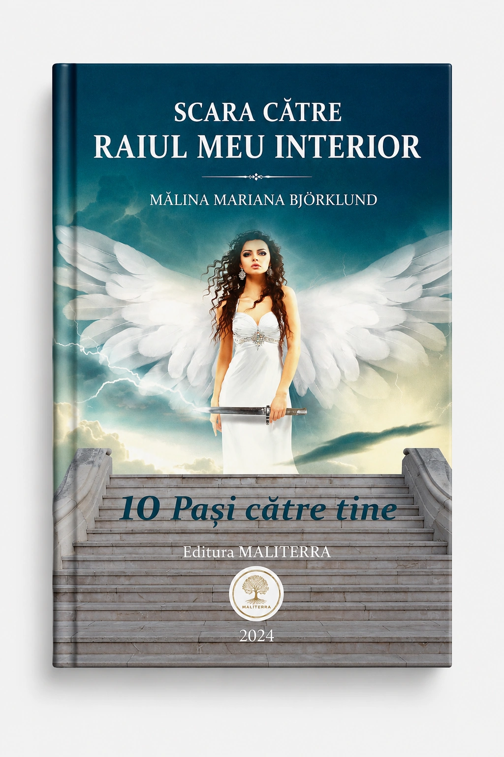 Coperta cărții Scara către raiul meu interior – 10 pași către tine