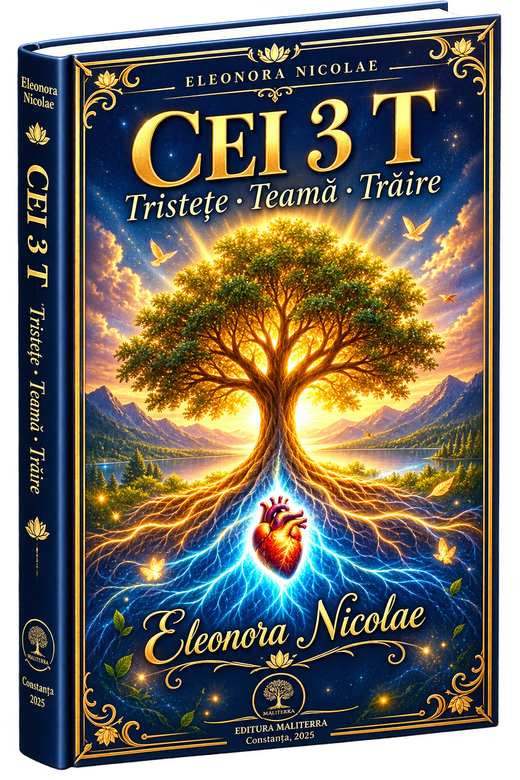 Coperta cărții Cei 3 T de Eleonora Nicolae