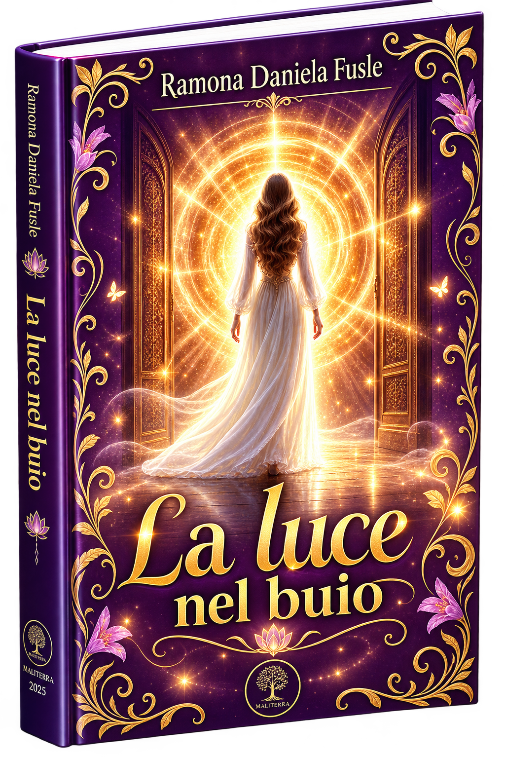 Coperta cărții La Luce nel buio de Ramona Daniela Fusle