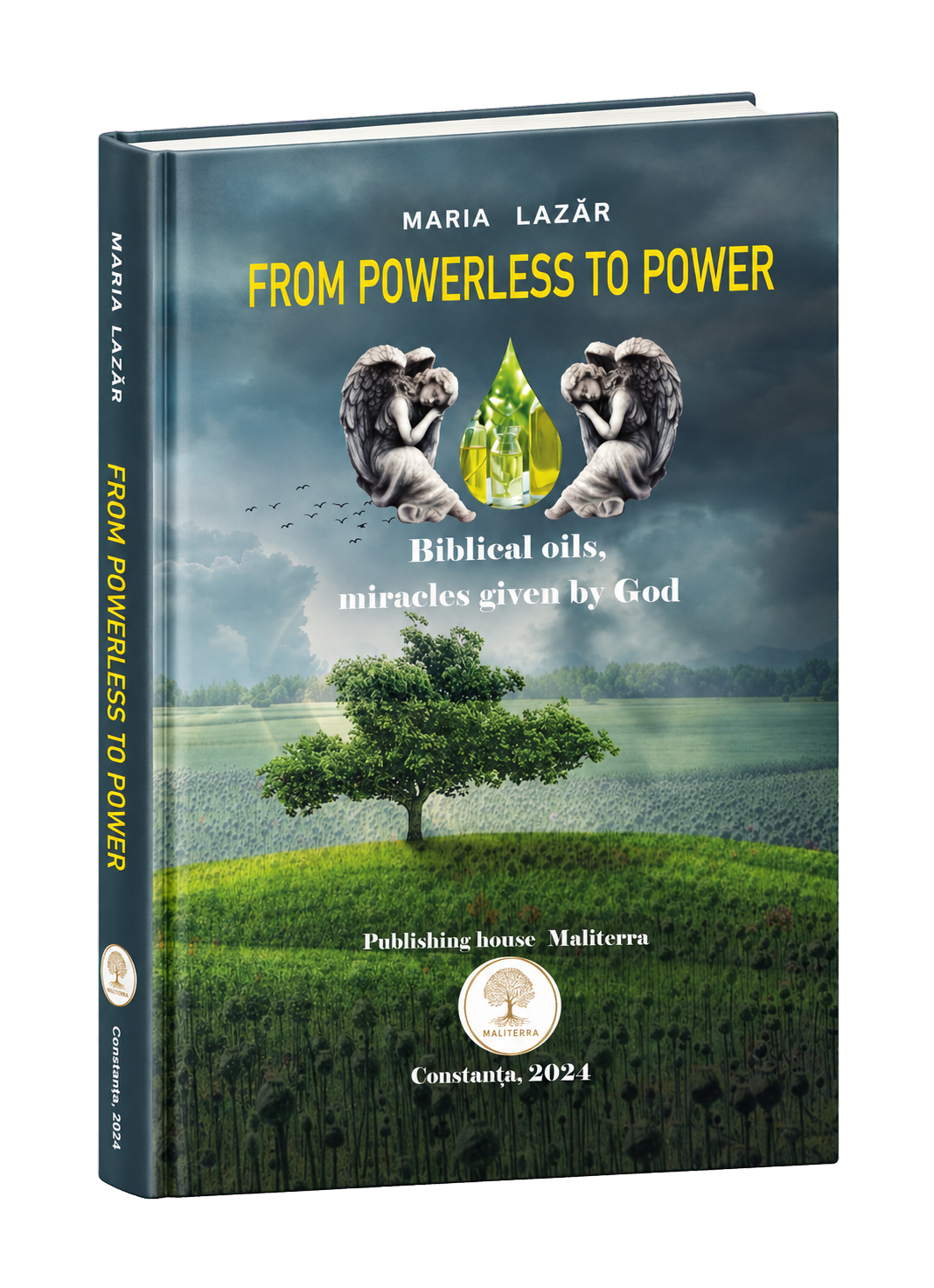 Coperta cărții From Powerlessness to Power de Maria Lazăr